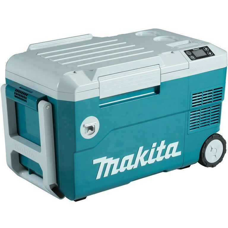 Makita DCW180Z Fűtő hűtő doboz DC12/24  AC230V 20l akku és töltő nélkül