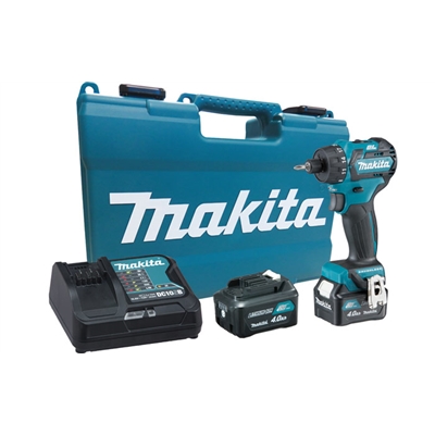 Makita DF032DSME Akkus fúró-csavarbehajtó 1/4" 35Nm 12V 2x4.0Ah Li-Ion akkuval