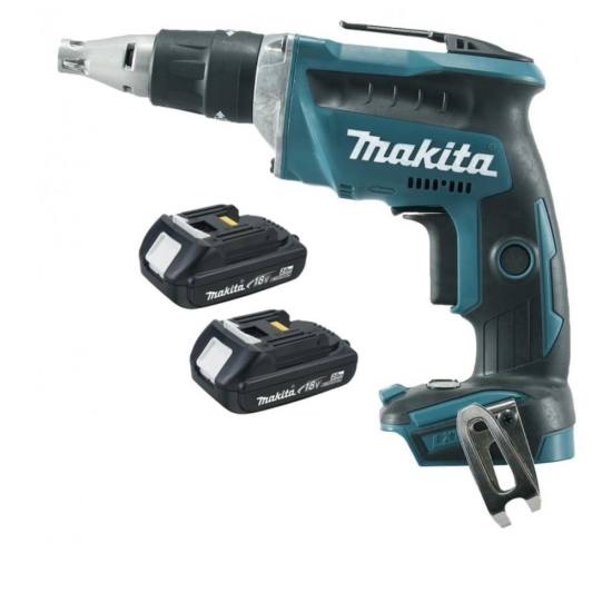 Makita DFS452RAJ Akkus csavarbehajtó 18V 2x2.0Ah Li-Ion akkuval MakPac kofferben