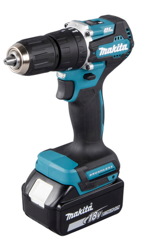 Makita DHP487RAJ Akkus ütvefúró-csavarbehajtó 40Nm 18V 2x2,0Ah akku és DC18RC töltő