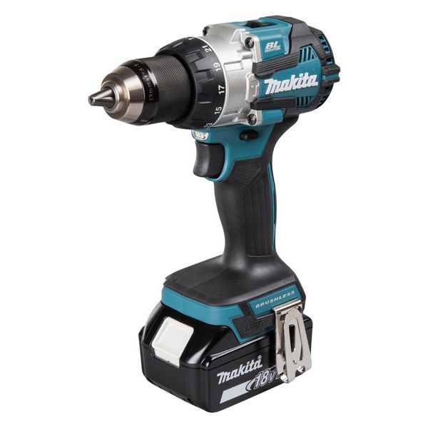 Makita DHP489RTJ Akkus ütvefúró-csavarbehajtó 73Nm 18V 2x5,0Ah akkuval és töltővel