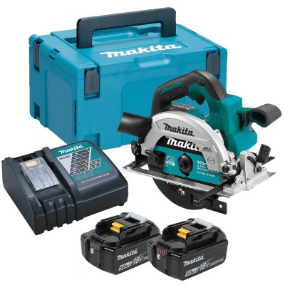 Makita DHS660RTJ Akkus körfűrész 18V 5.0Ah Li-Ion akkuval MAKPAC kofferben