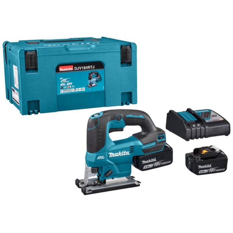 Makita DJV184RFJ Akkus szúrófűrész 18V 2x3.0Ah Li-Ion akkuval MakPac kofferben