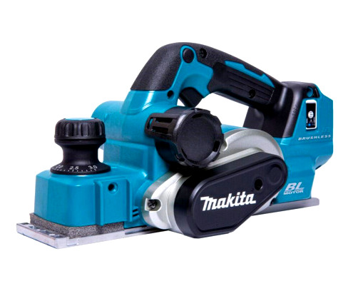 Makita DKP181Z Akkus gyalu 18V akku és töltő nélkül papírdobozban