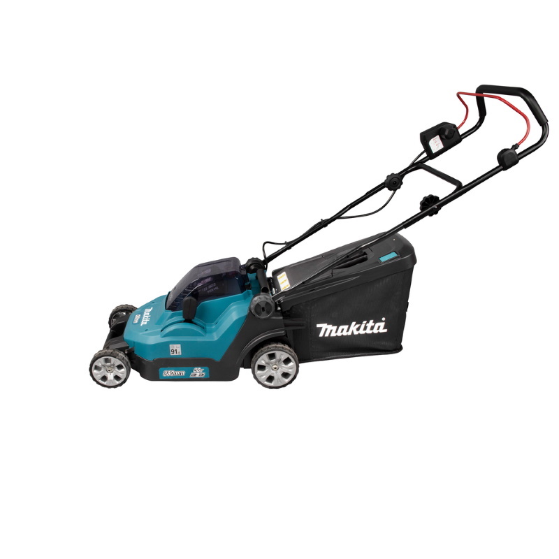 Makita DLM382Z Akkus fűnyíró 38cm 2x18V akku és töltő nélkül