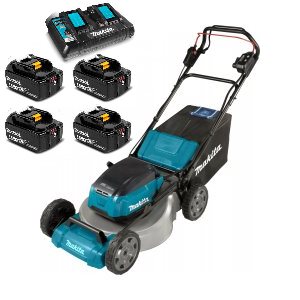 Makita DLM462PG4 Akkus Önjáró fűnyíró aluházas 46cm vágásszélesség 4x18V 6.0Ah akkuval