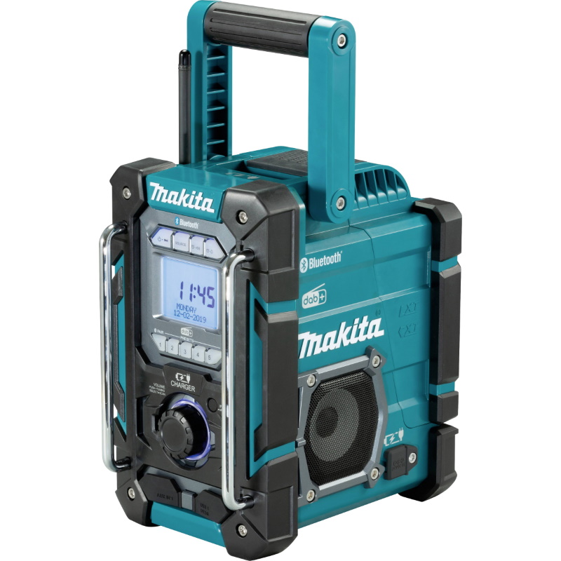 Makita DMR301 Akkus rádió és töltő, Bluetooth csatlakozással akku nélkül