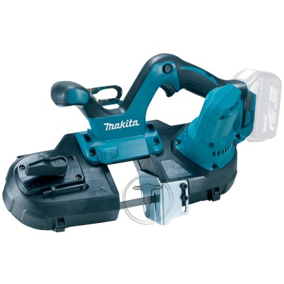 Makita DPB181Z Akkus szalagfűrész 18V akku és töltő nélkül papírdobozban