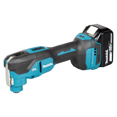 Makita DTM53RTJX1 Akkus multifunkciós gép BL 18V 2x5.0Ah Li-Ion akkukkal MakPacben + tartozékok