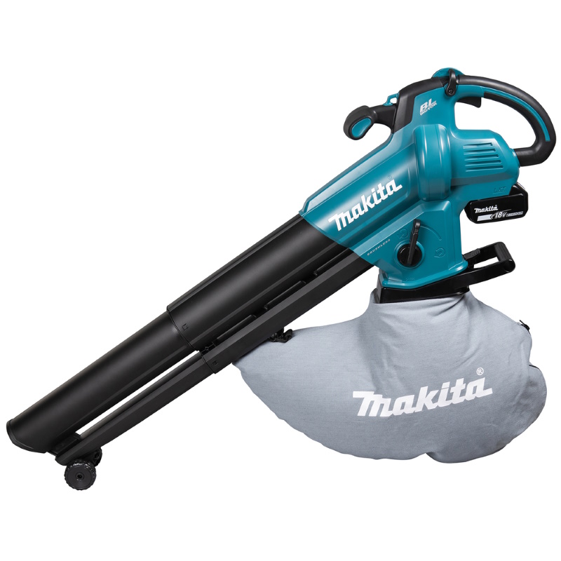 Makita DUB187T001 Akkus Légseprű és avarszívó 18V-os 5.0Ah-s akkuval és töltővel