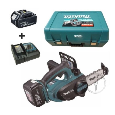 Makita DUC122RTE Akkus láncfűrész 2x18V 5.0Ah akkuval