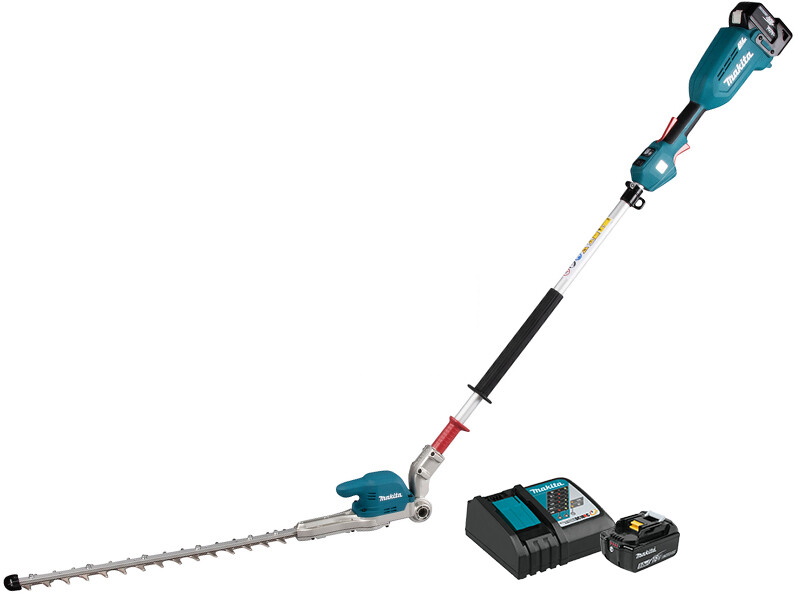 Makita DUN500WRTE Akkus magassági sövényvágó 18V 2x5,0Ah akkuval