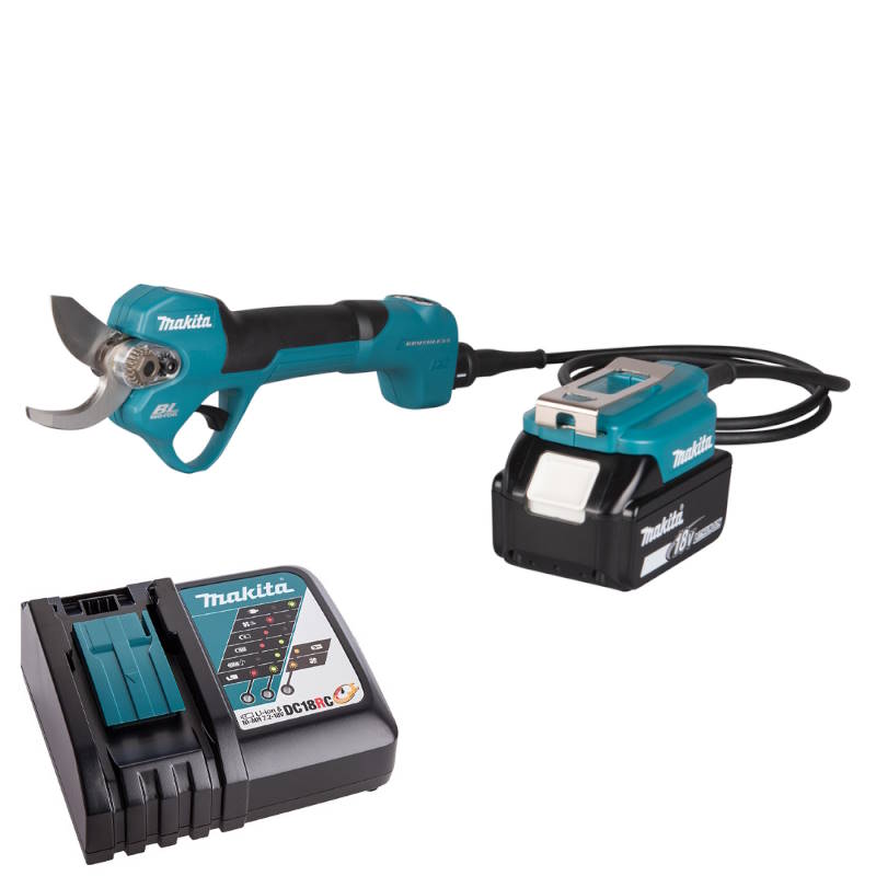 Makita DUP180T001 Akkus metszőolló 18V 1x5,0Ah akkumulátorral