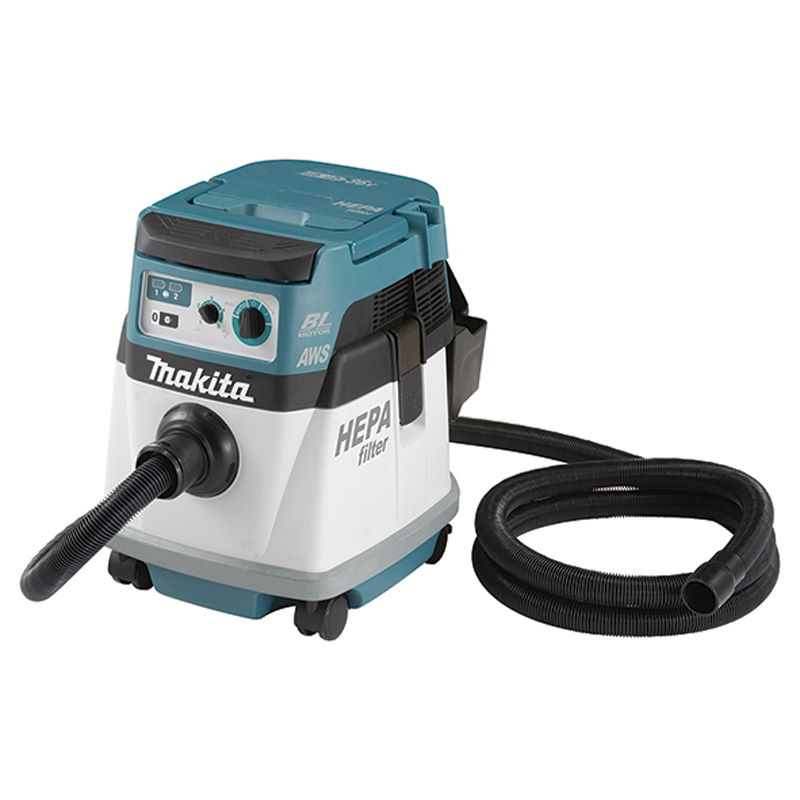 Makita DVC154LZ Akkus és hálózati porszívó 15L tartállyal akku és töltő nélkül