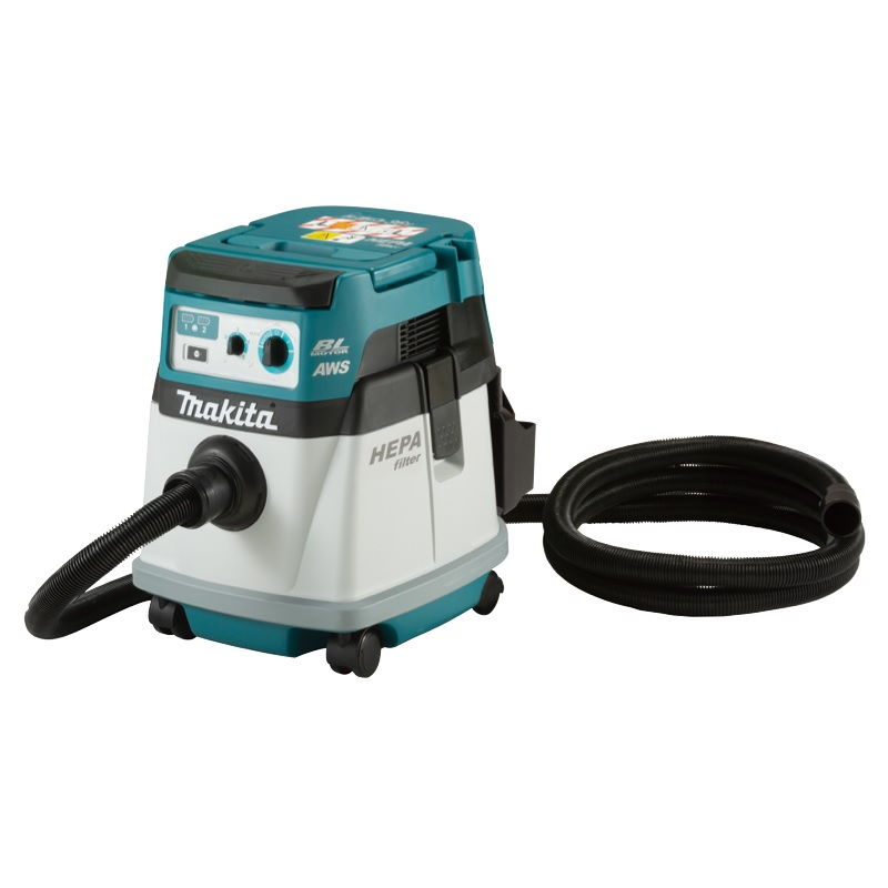 Makita DVC157LZX3 Akkus száraz-nedves  porszívó 2x18V HEPA 15L tartállyal akku és töltő nélkül