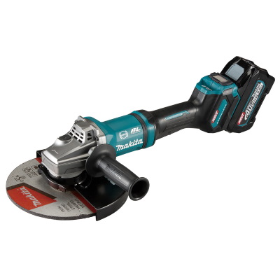 Makita GA038GT201 Akkus sarokcsiszoló 230mm 40V XGT 2x5,0Ah Li-Ion akukkal
