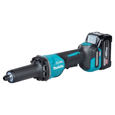 Makita GD002GU201 Akkus egyenescsiszoló 40V 8mmXGT 2x4,0 Ah-s akku + töltő