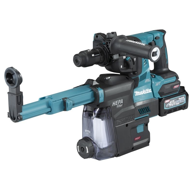Makita HR002GD203 Akkus fúrókalapács SDS+ 2,9J 40V 2x2,5Ah XGT akkuval MakPack kofferben