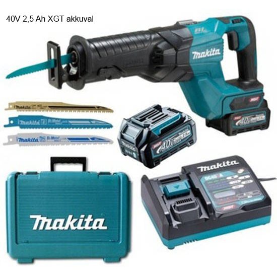 Makita JR001GD201 Akkus orrfűrész 2x40V XGT 2,5Ah Li-Ion akkuval