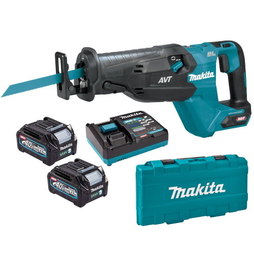 Makita JR002GD201 Akkus orrfűrész 40V 2x2,5Ah XGT Li-Ion akkuval