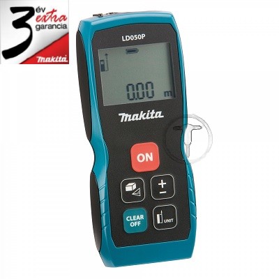 Makita LD050P Lézeres távolságmérő 50m-ig