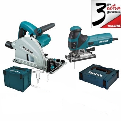 Makita MEU029J SP6000 merülőfűrész + 4351CT dekopírfűrész egy dobozban