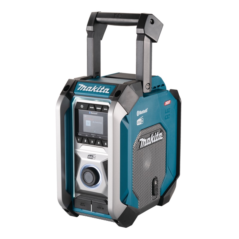 Makita MR007GZ Akkus rádió FM/DAB/DAB+ Bluetooth 12-40V akku és töltő nélkül