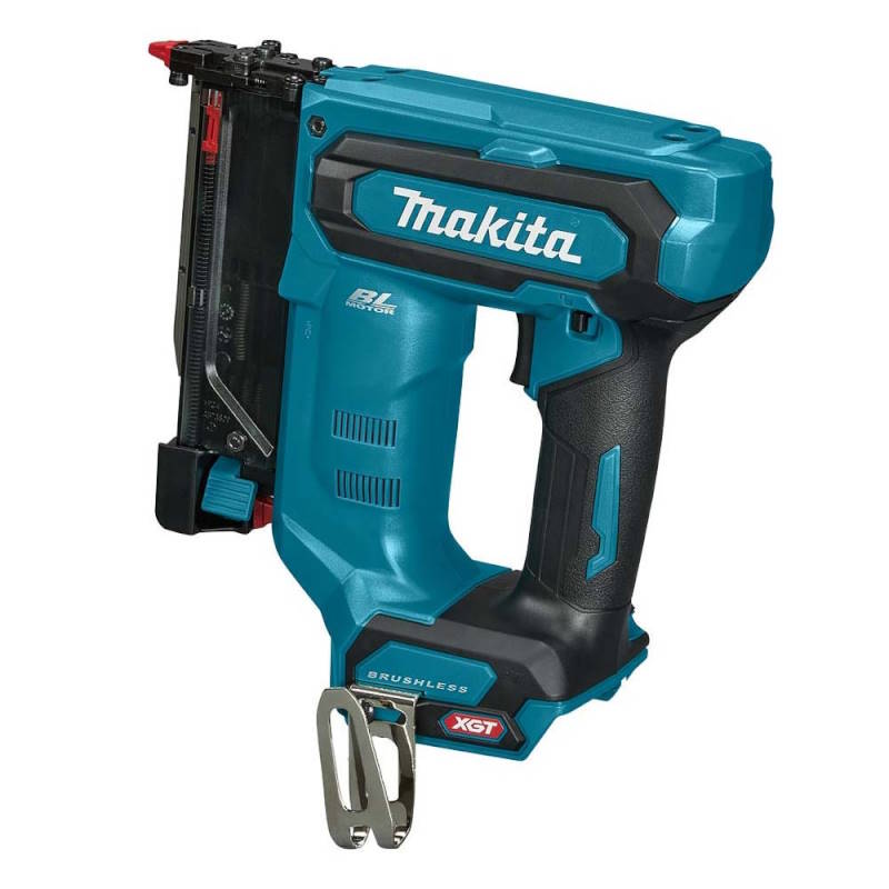 Makita PT001GZ Akkus tűszegező 23GA 40V Li-Ion akku és töltő nélkül papírdobozban
