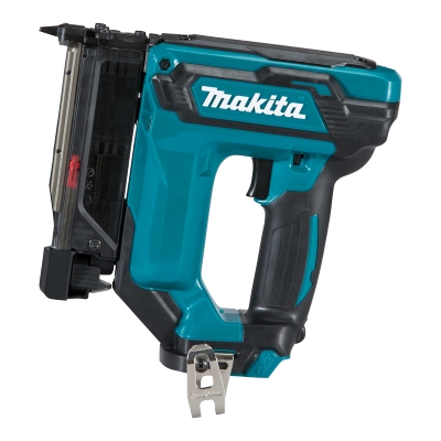 Makita PT354DZ Akkus tűszegező 12V 23GA akku és töltő nélkül papírdobozban