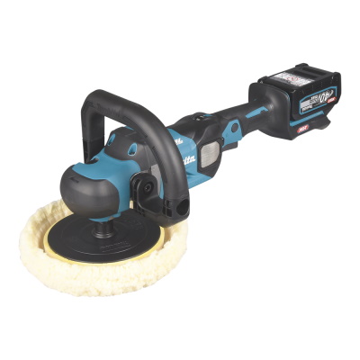 Makita PV001GM101 Akkus polírozó 40V 180mm 1x4,0Ah Li-Ion akkuval és töltővel