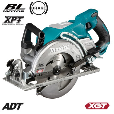 Makita RS001GZ Akkus körfűrész 40V 185mm tárcsával akku és töltő nélkül