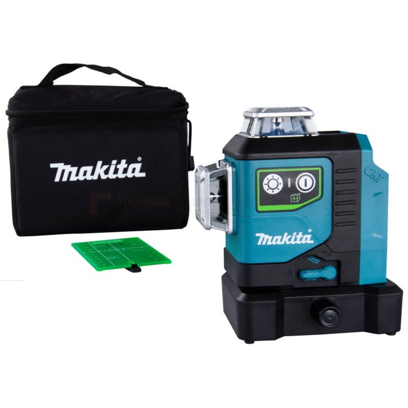 Makita SK700GD Akkus zöld keresztvonal lézer 3x360 fok akku és töltő nélkül