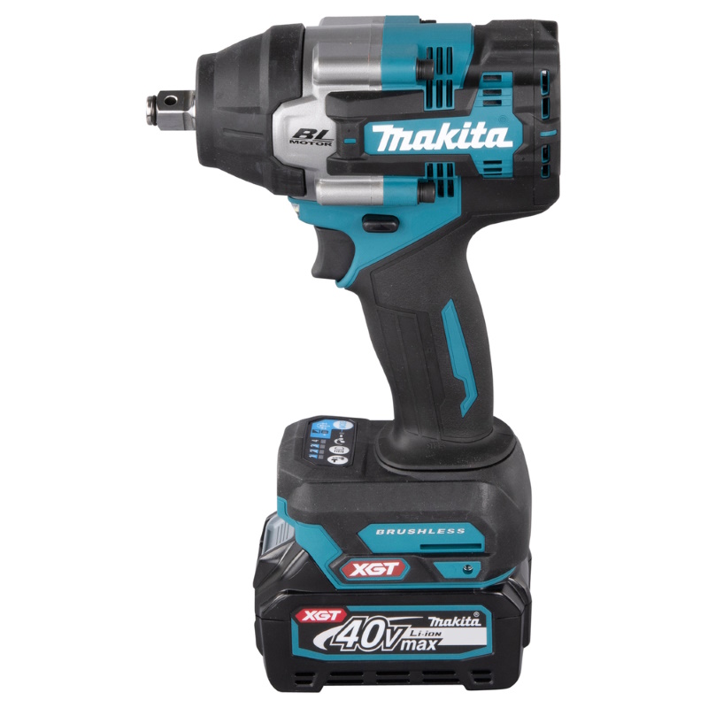 Makita TW007GD201 Akkus ütvecsavarozó 1/2" 1100Nm 40V  2x2,5Ah akkuval