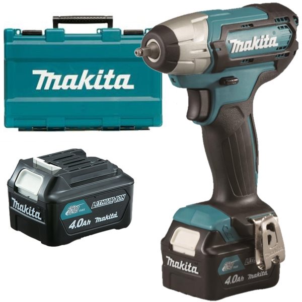 Makita TW141DSME Akkus ütvecsavarozó 1/2" 145Nm 12V 2x4,0Ah akkuval