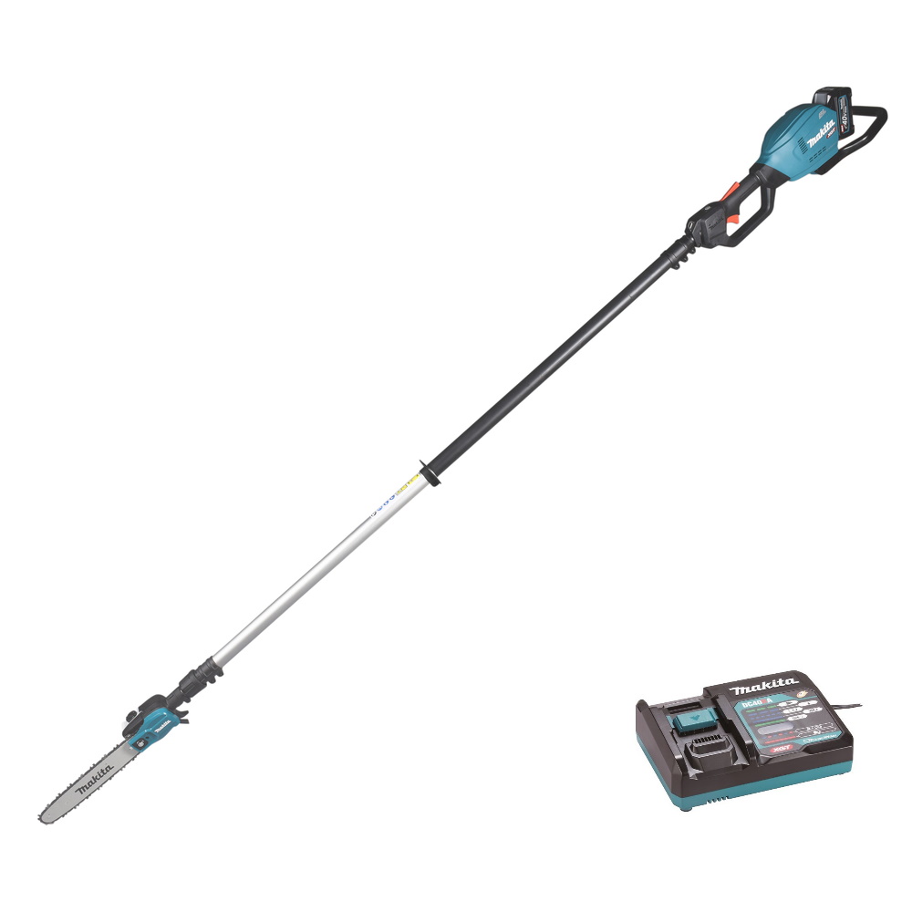 Makita UA004GM101 Magassági ágvágó teleszkópos 5m magasságig akkus 1x40V 4,0Ah akkuval