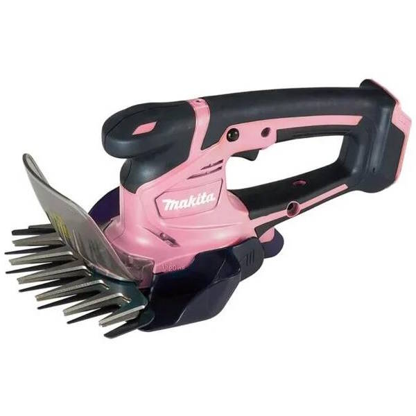 Makita UM600DZP Akkus kerti vágóolló 12V pink színben akku és töltő nélkül