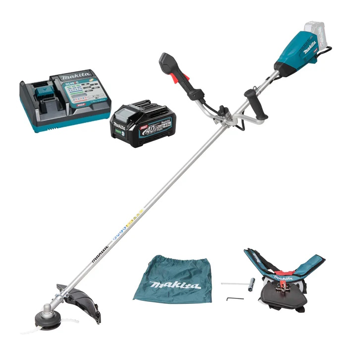 Makita UR016GM101 Akkus fűkasza 0.71LE szarv-markolattal 40V 1x4,0Ah akkuval