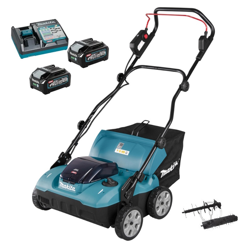 Makita UV001GM201 Akkus gyepszellőztető 1x40V 5,0Ah XGT akkuval