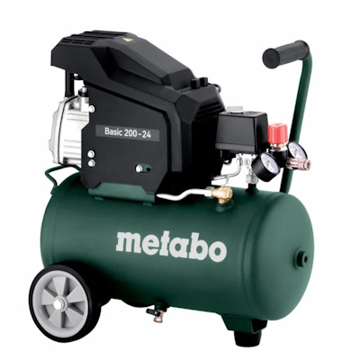 Metabo BASIC200-24 Kompresszor 8 bar 1200W 24L tartállyal