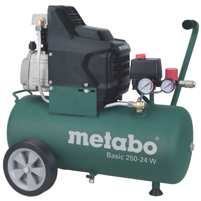 Metabo BASIC 250-24 W Kompresszor 8 bar 1500W 24L tartállyal