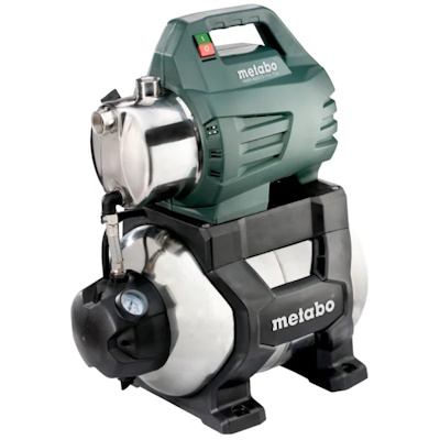 Metabo HWW4500-25INOXPLUS Házi vízmű 25 literes Inox tartállyal és Inox szivattyúházzal