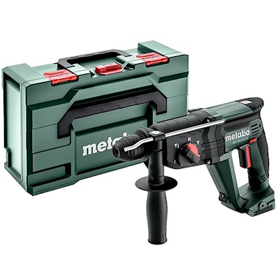 Metabo KH18LTX24-840 Akkus fúró-vésőkalapács 2,1J 18V akku és töltő nélkül + metaBox 165L
