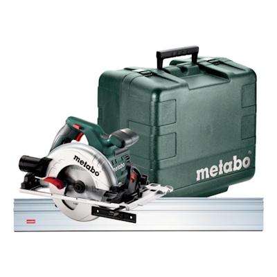 Metabo KS55FS-SET Körfűrész 160mm 1200W hordtáska és vezetősín 1500mm