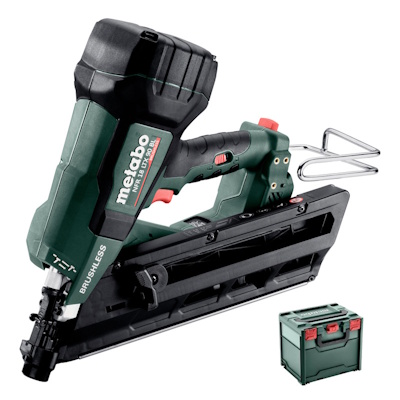 Metabo NFR18LTX90BL-840 Akkus szegbelövő légrugós 18V akku és töltő nélkül metaBox-ban