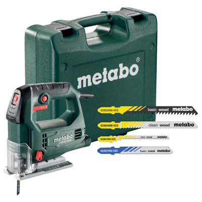 Metabo STEB65QUICK-SET Szúrófűrész 450W  20 db. fűrészlap műanyag hordtáskában