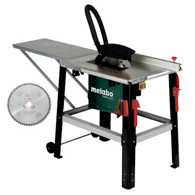 Metabo TKHS315C-2,0WNB-SET Asztali körfűrész 315mm 2 db. tárcsával és asztalhosszabítóval
