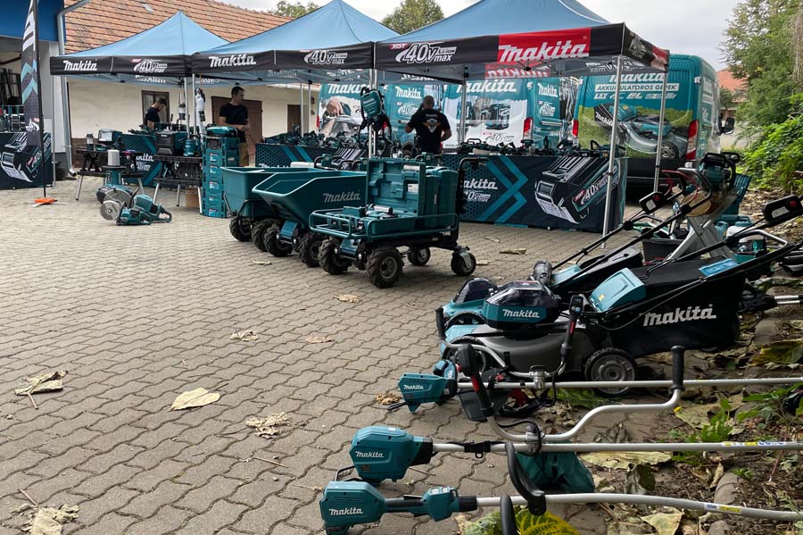 Makita akkumulátoros gépbemutató Nyíregyházán 2026.04.30