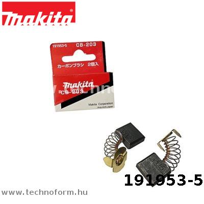 Makita 191953-5 Szénkefe CB-203 191953-5*