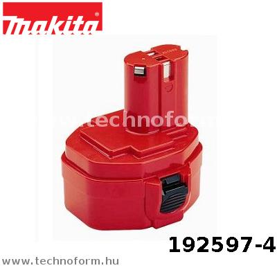 Alkatrész: Makita 192597-4 #12V, 1,9Ah Ni-Cd akkumulátor