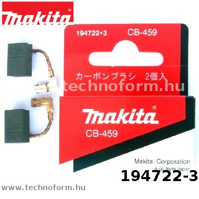 Alkatrész: Makita 194722-3 #Szénkefe CB 459